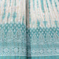 Green Stripe Chikankari Embroidery Khadi cotton Fabric - TradeUNO