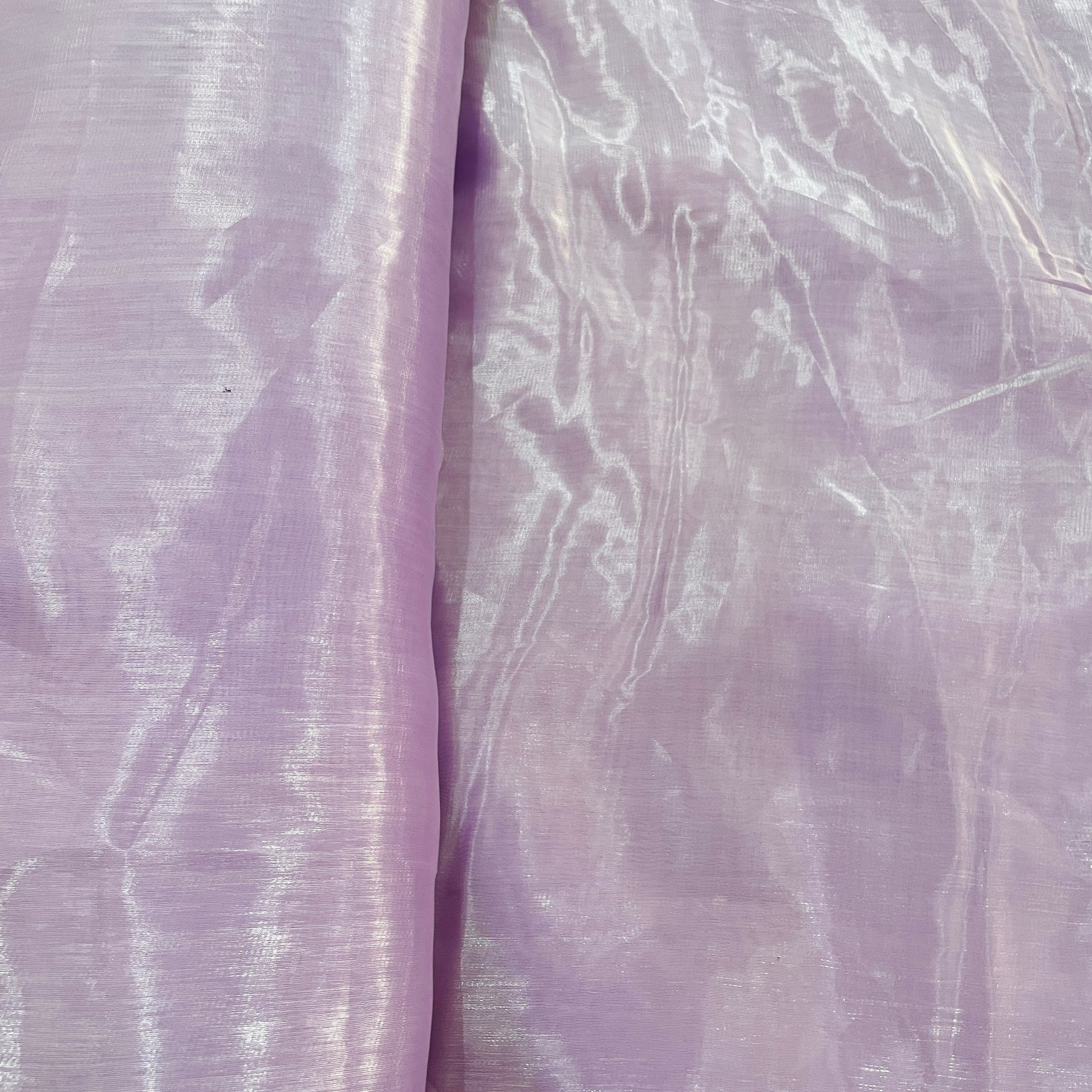 Exclusive Purple Solid Organza Fabric