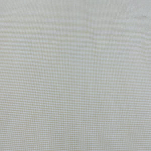 Off White Check Print Wollen Semi Lycra Fabric 1 - TradeUNO