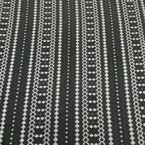 Black & White Geometrical Tapestry Fabric - TradeUNO