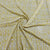 Yellow Zari With Mirror Work Embroidery Georgette Fabric - TradeUNO