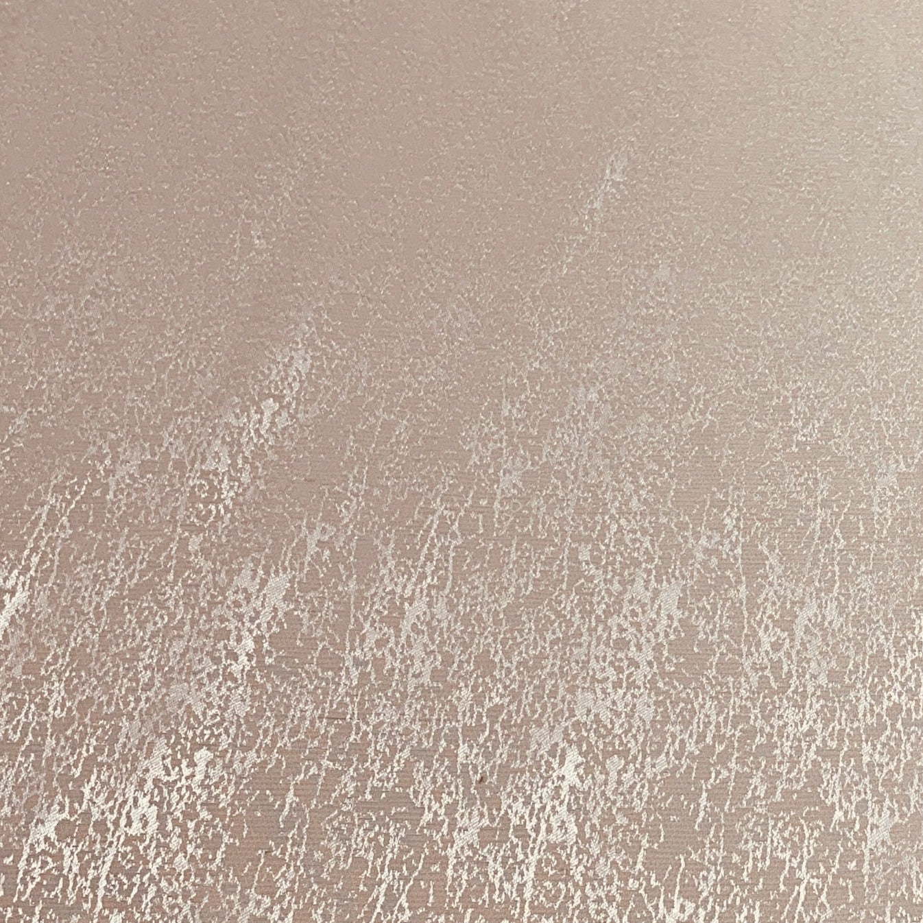 Peach Pink D Foil Silk Crepe Fabric - TradeUNO