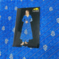 Dark Blue Bandhani With Foil Chanderi Fabric - TradeUNO