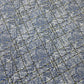 Blue Stripe Handloom Brocade Jacquard Fabric
