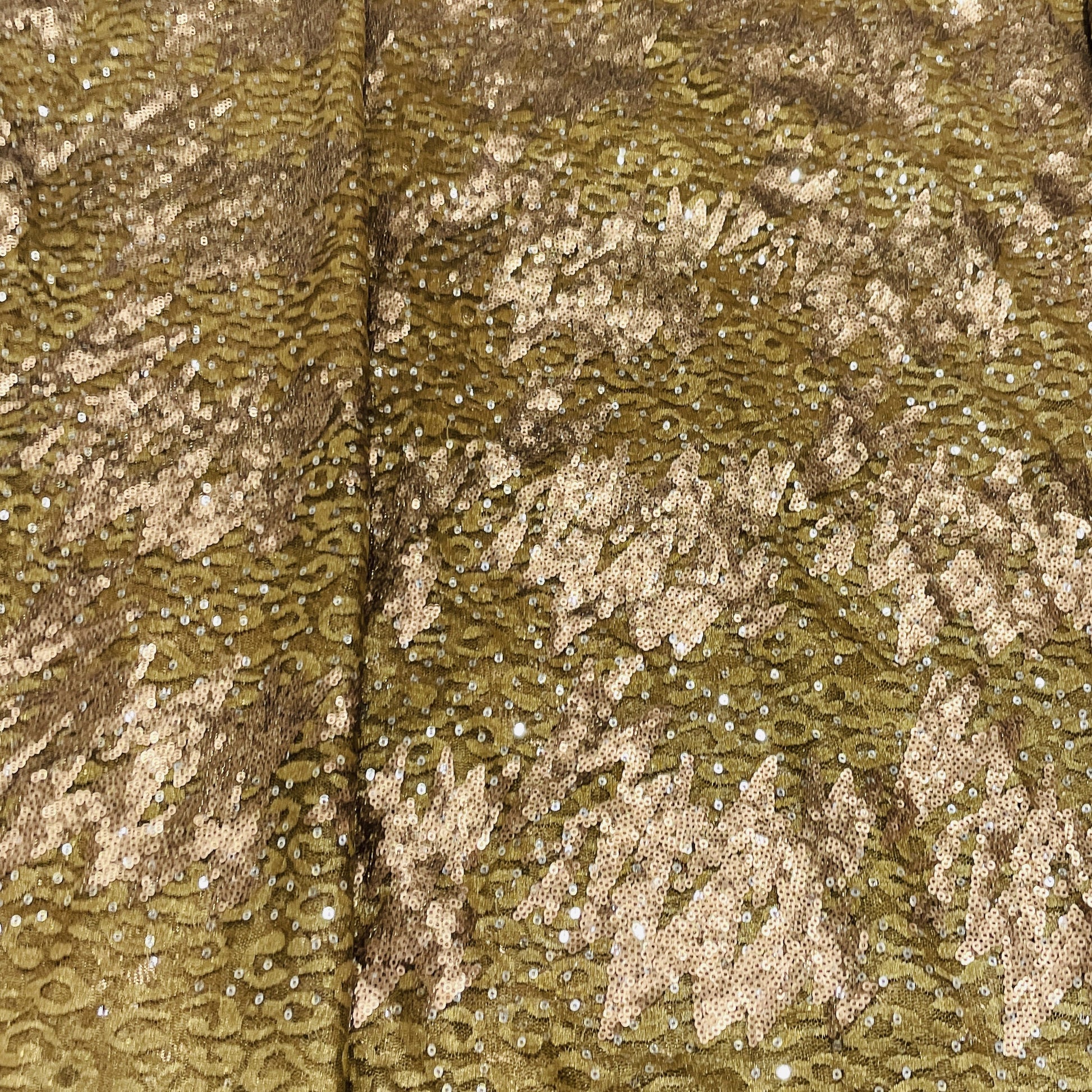 golden with foil embroidery chantelle lace fabric 49