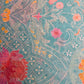 Premium Green MulticolorTraditional Print Georgette Fabric