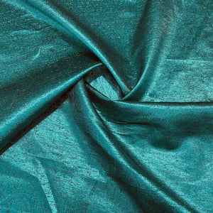 Emerald Green Solid Shimmer Brocade With Lurex Fabric