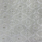 Cream Cut Dana Thread Embroidery Russian Silk Fabric 17868