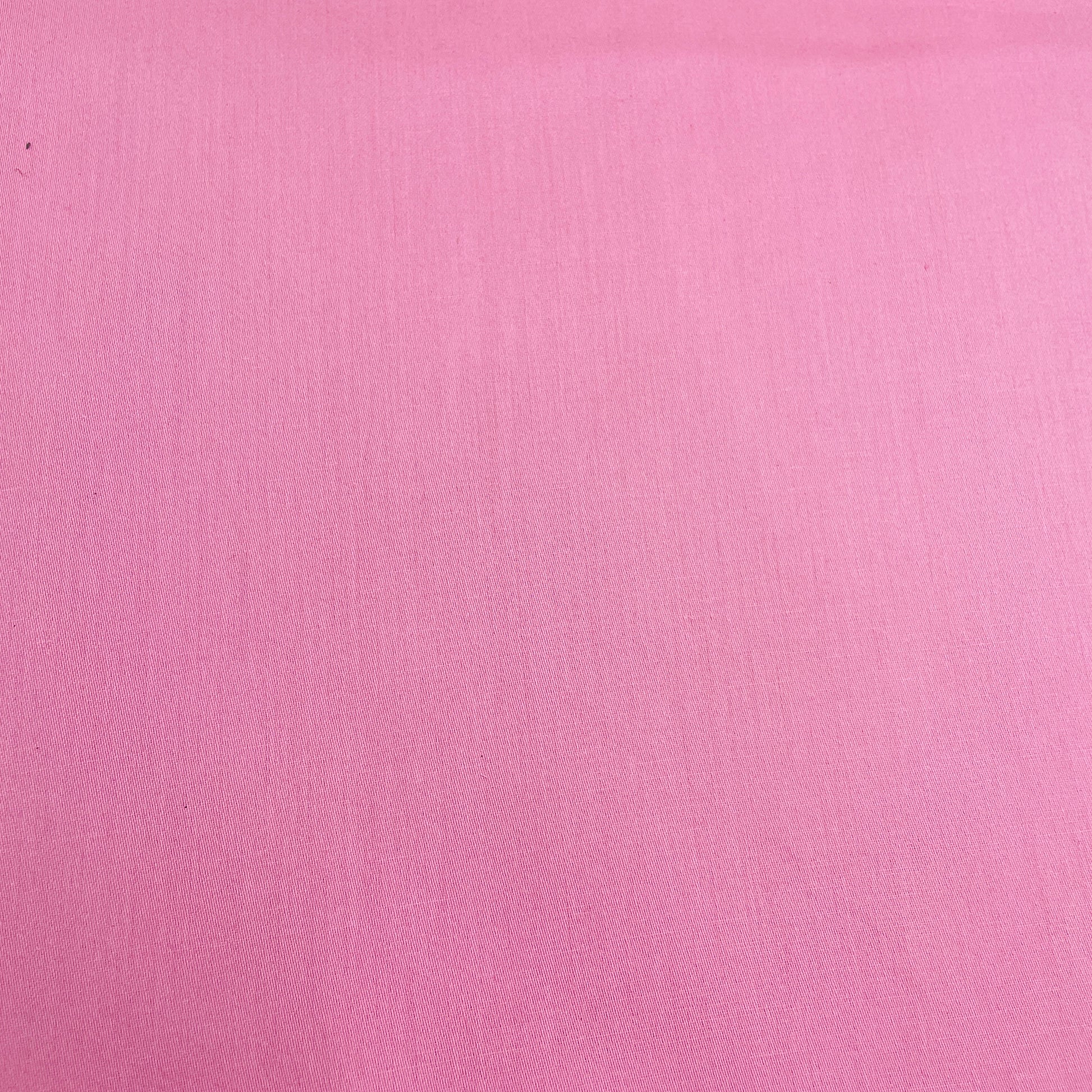 Flamingo Pink Solid Cotton Satin Fabric - TradeUNO