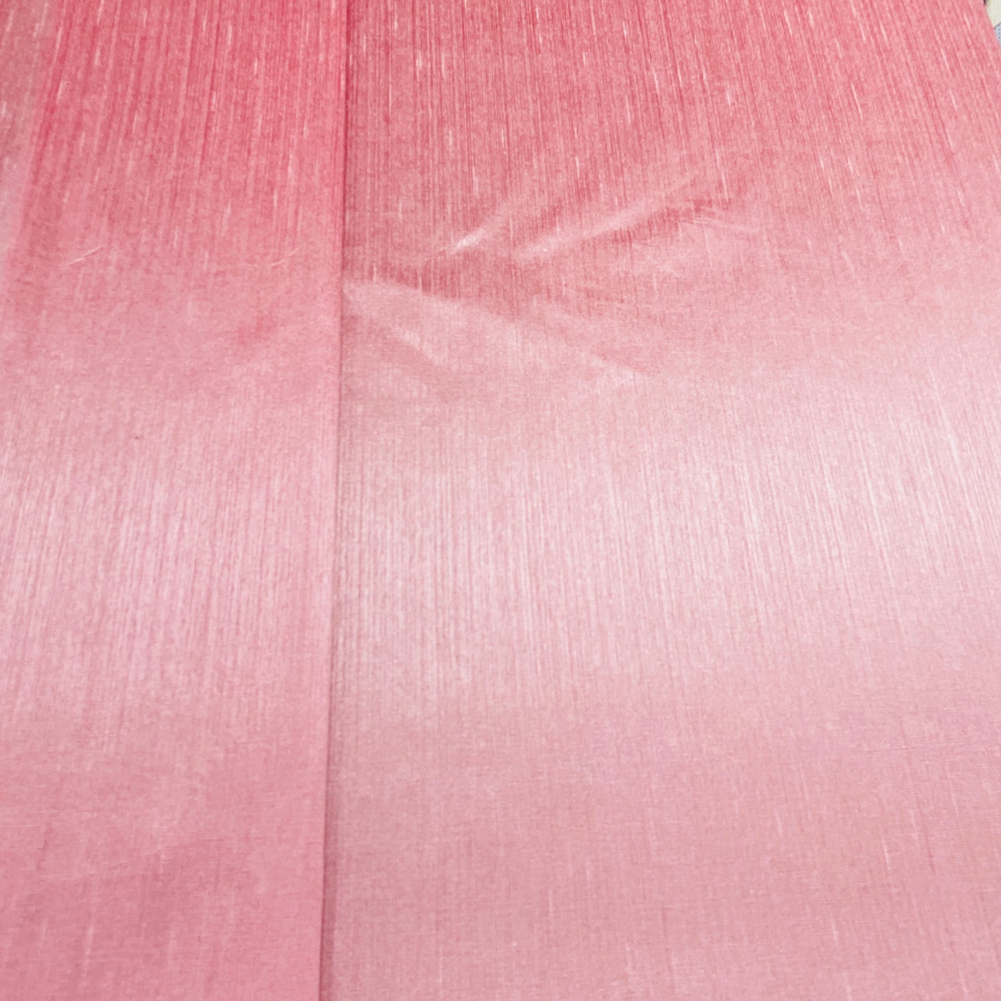 Pink Solid Silk Tafetta Fabric
