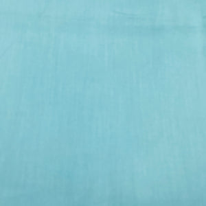 Turkish Blue Solid Cotton Satin Fabric - TradeUNO