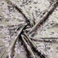 Light Brown & Pink Floral Brocade Jacquard Fabric