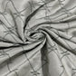 Olive Green Abstract Embroidery Russian Silk