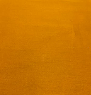 Tangerine Orange Solid Cotton Satin Fabric - TradeUNO