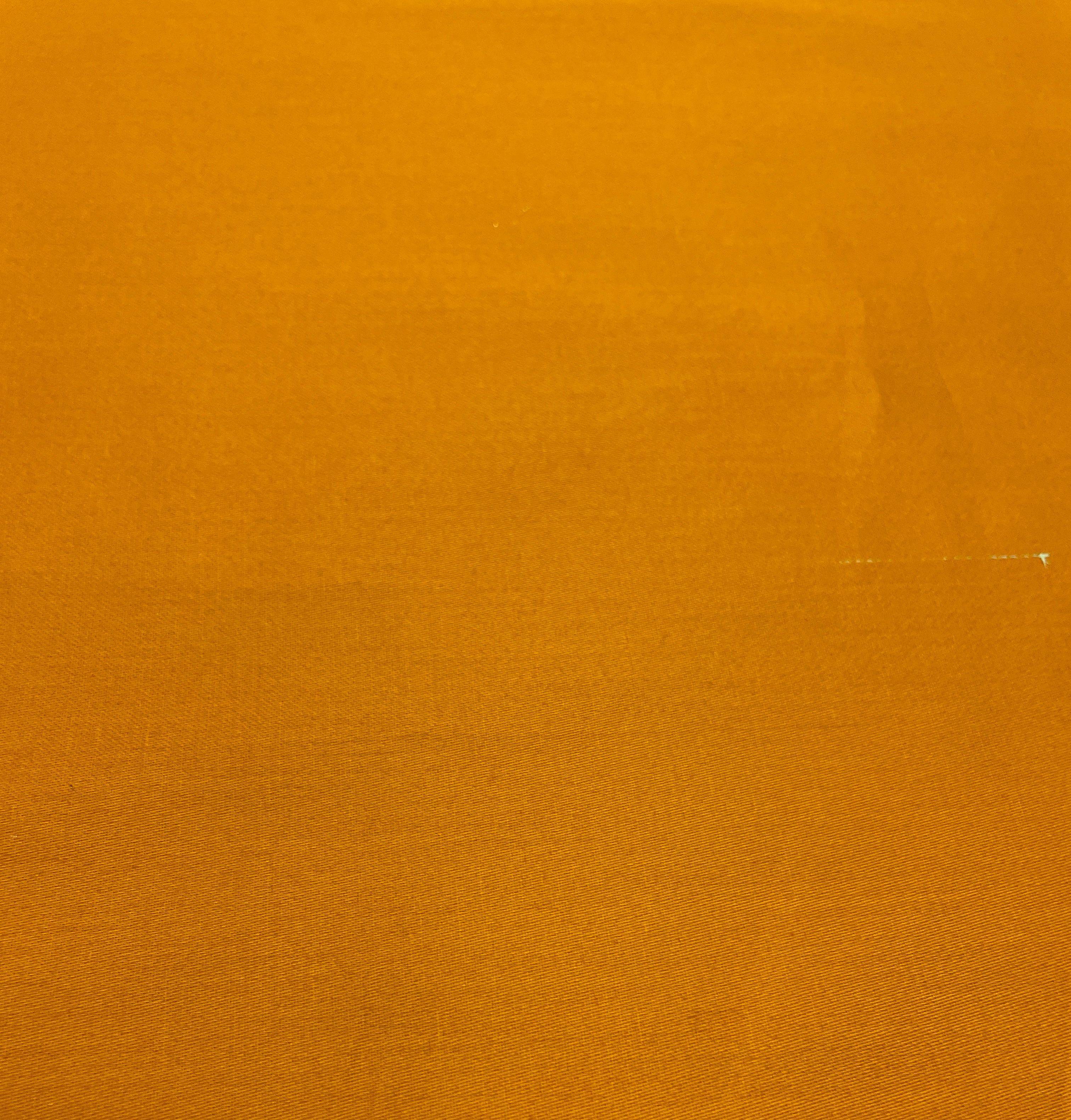 Tangerine Orange Solid Cotton Satin Fabric - TradeUNO