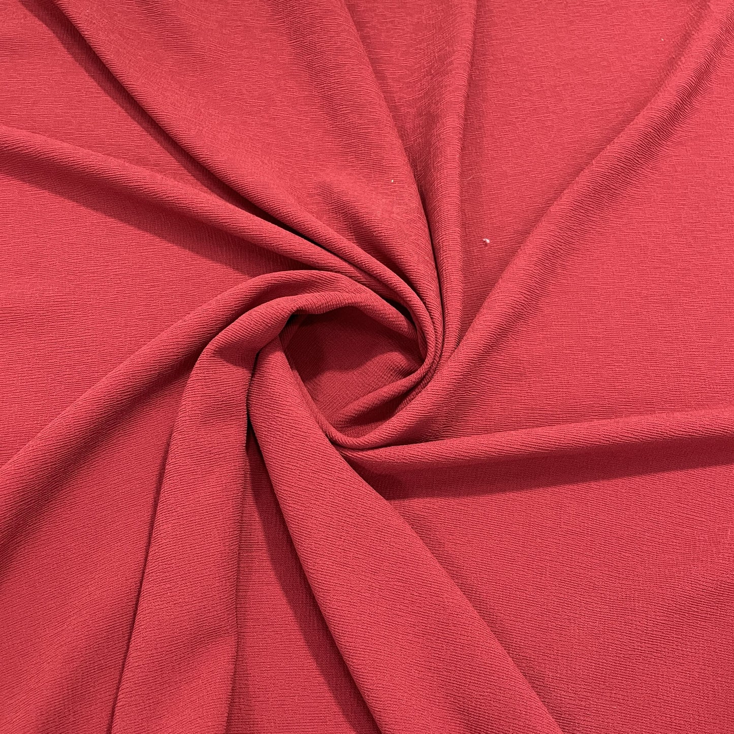 Red Solid Knitted Lycra Fabric