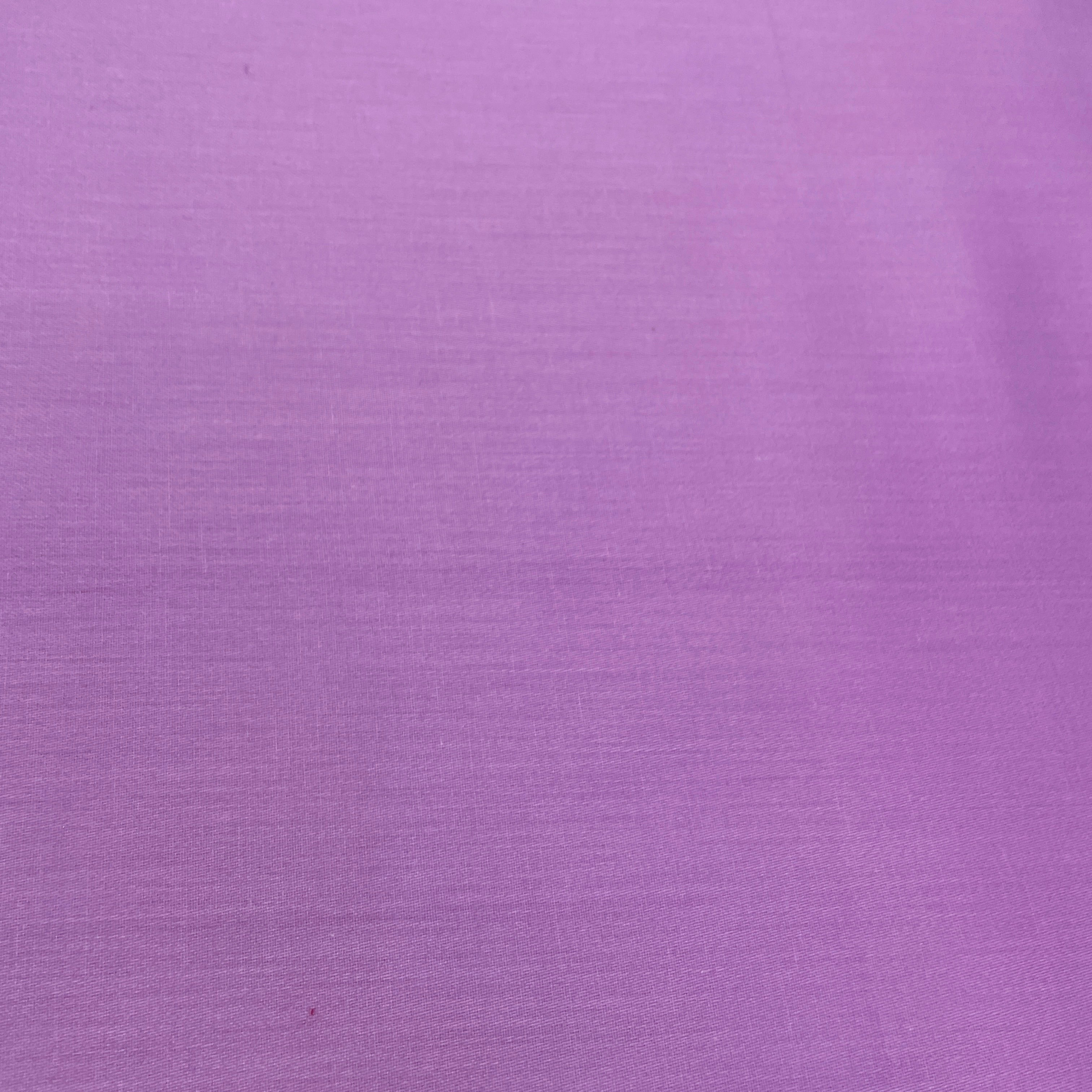 Lavender Solid Cotton Satin Fabric - TradeUNO