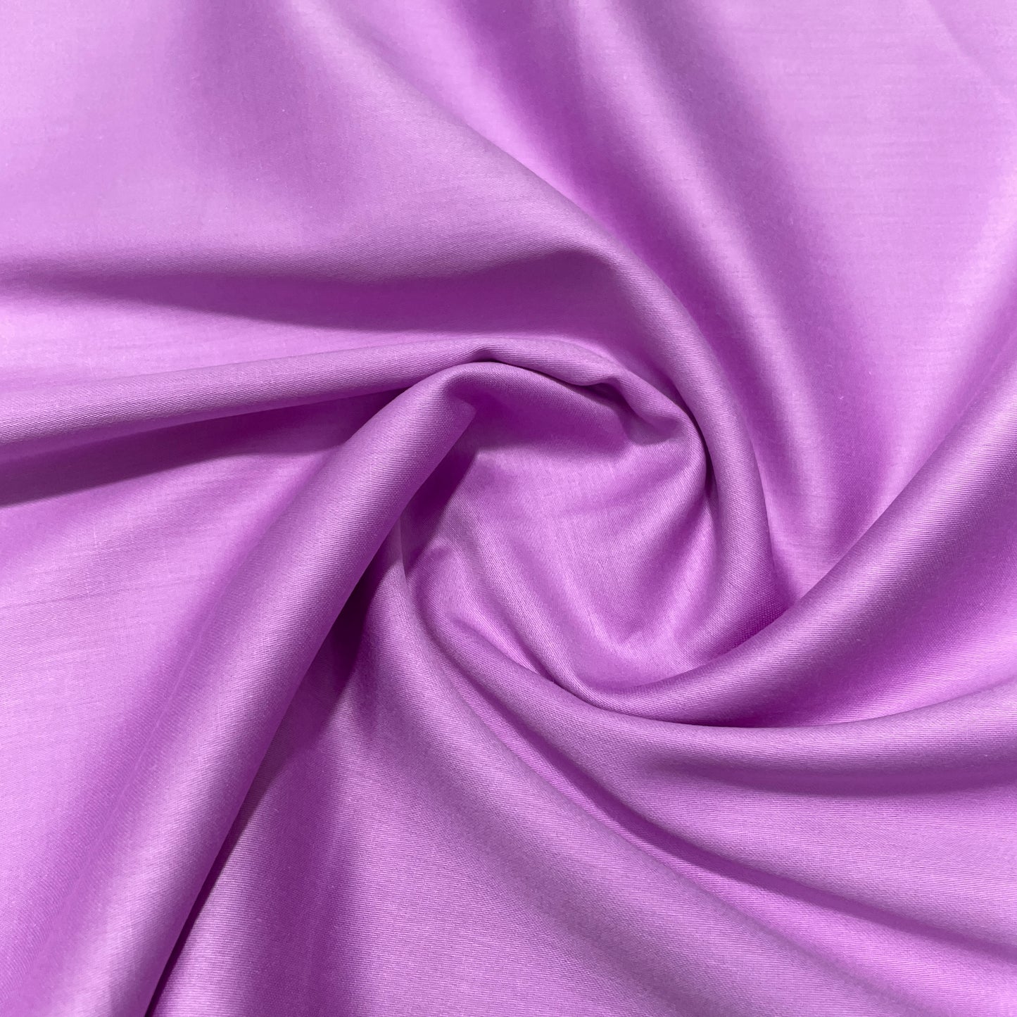 Lavender Solid Cotton Satin Fabric - TradeUNO