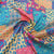 classic multicolor traditional print brocade jacquard fabric