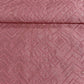 Pink Geometrical Sequins Thread Embroidery Tusser Silk