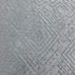 Blue Abstract Thread Embroidery Tusser Silk