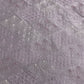 Purple Floral Thread Embroidery Tusser Silk