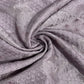 Purple Floral Thread Embroidery Tusser Silk