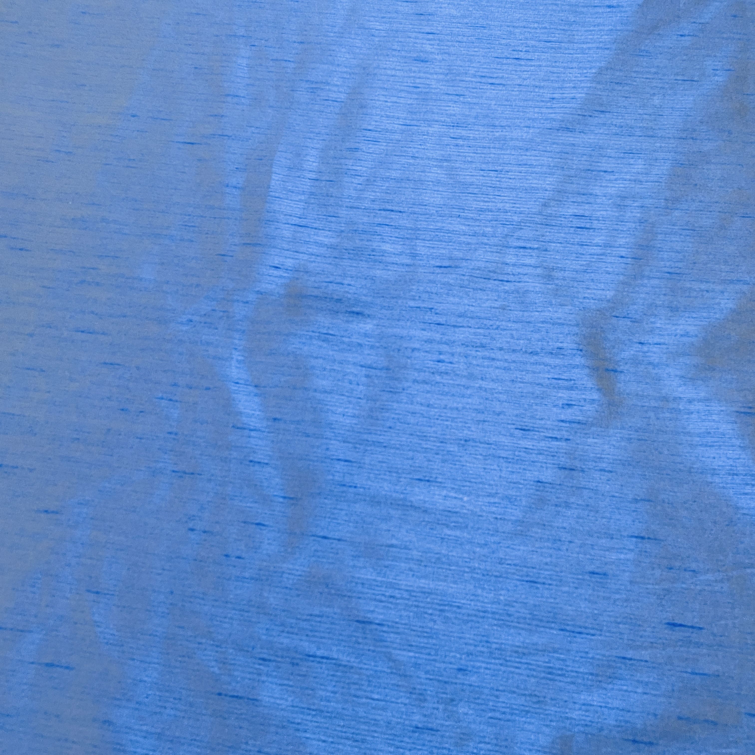 Blue Solid Silk Tafetta Fabric - TradeUNO
