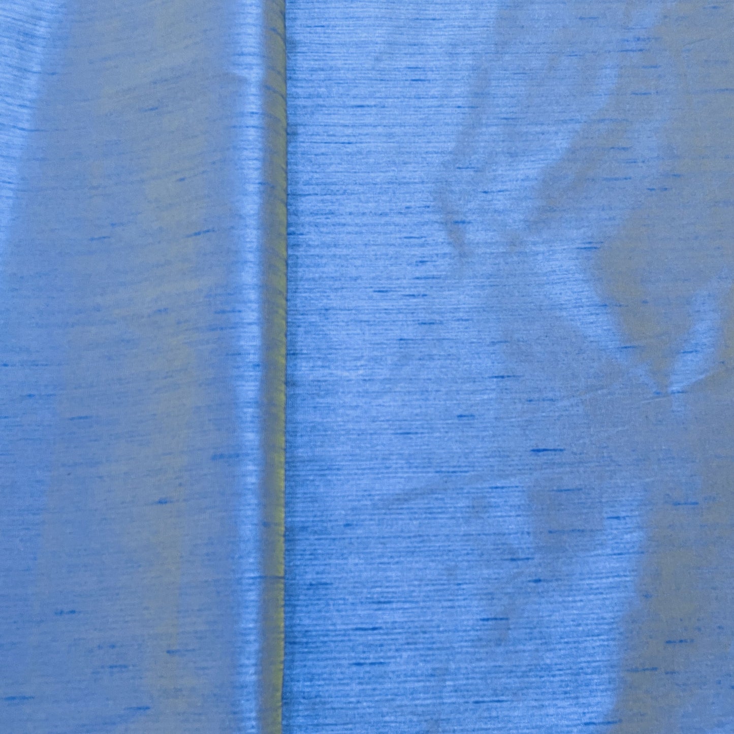 Blue Solid Silk Tafetta Fabric