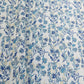 Blue & White Brocade Jacquard Fabric 12371