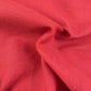 Exclusive Cotton Linen Slub Red Solid Fabric Fabric