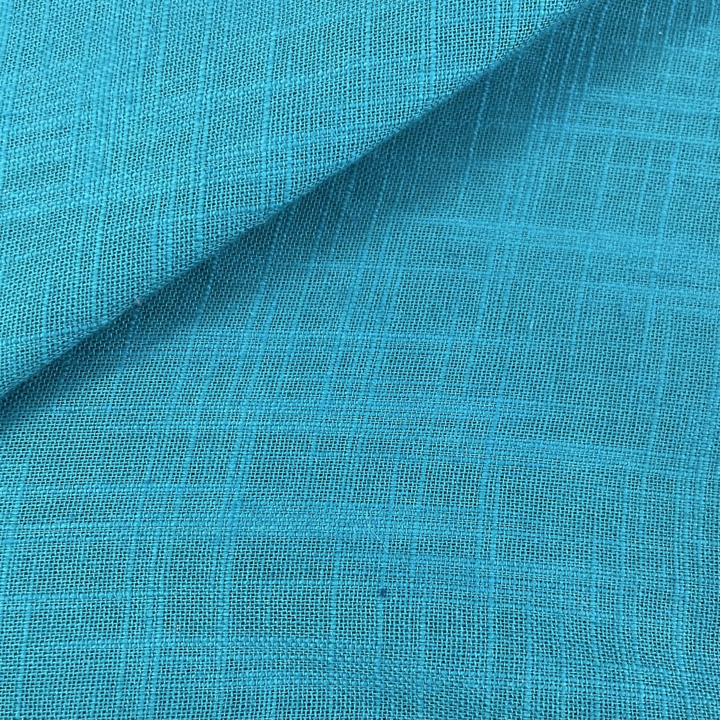 Exclusive Cotton Linen Slub Sage Green Solid Fabric 