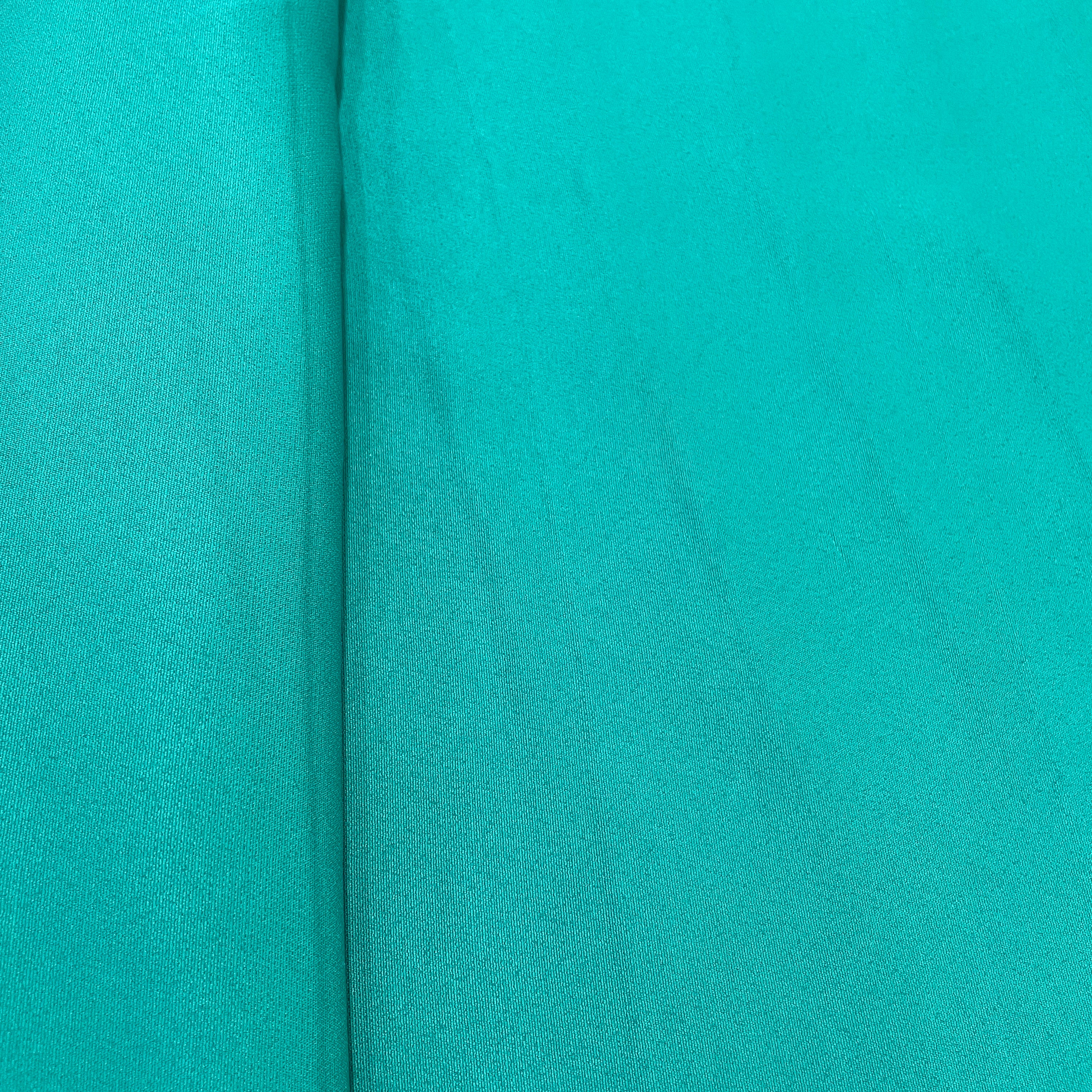 Green Solid Banana Crepe Fabric - TradeUNO