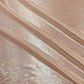 Peach Pink Stripes 3D Rainbow With Lurex Knit Lycra - TradeUNO