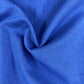 Exclusive Cotton Linen Slub Dark Blue Solid Fabric Fabric
