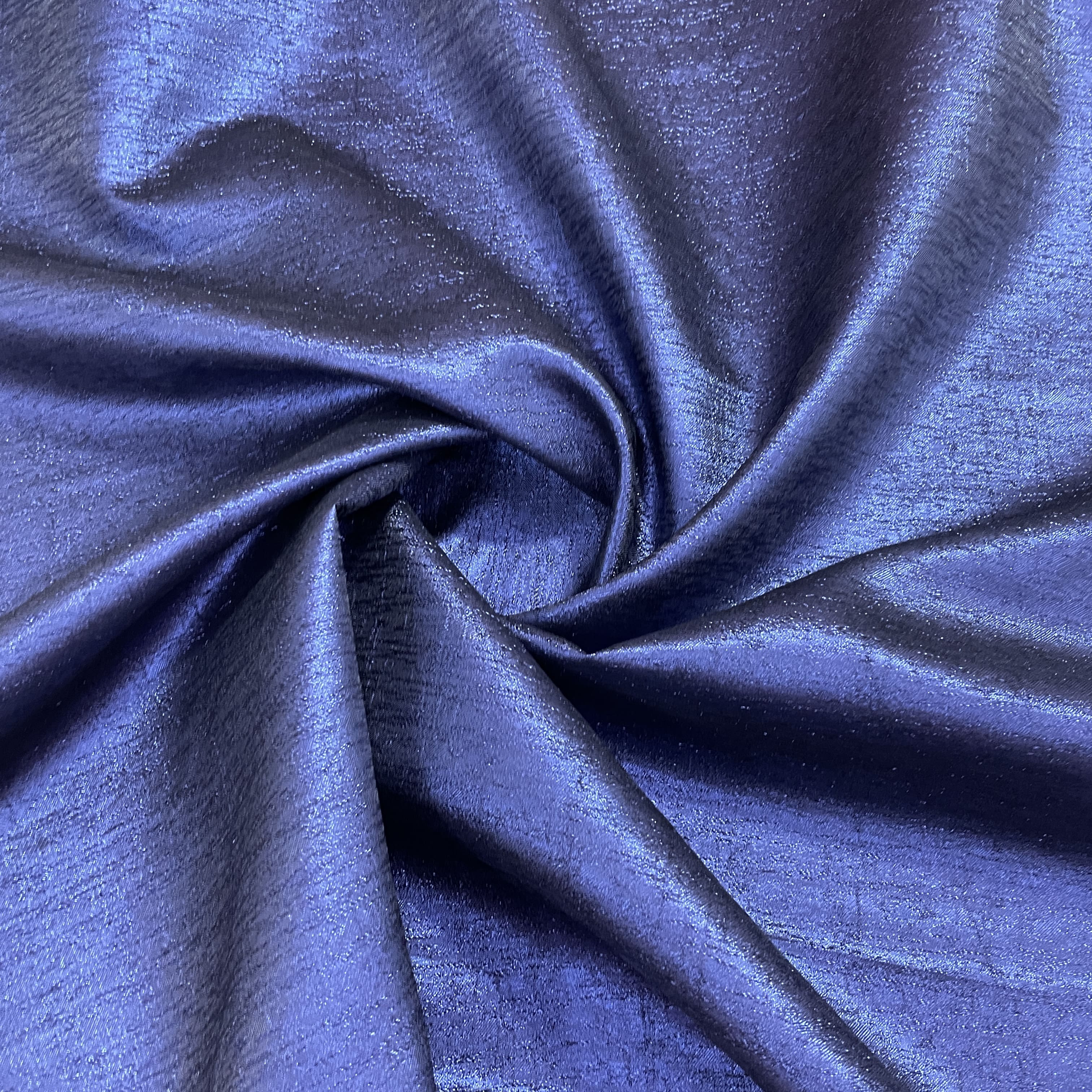 navy blue shimmer brocade jacquard fabric
