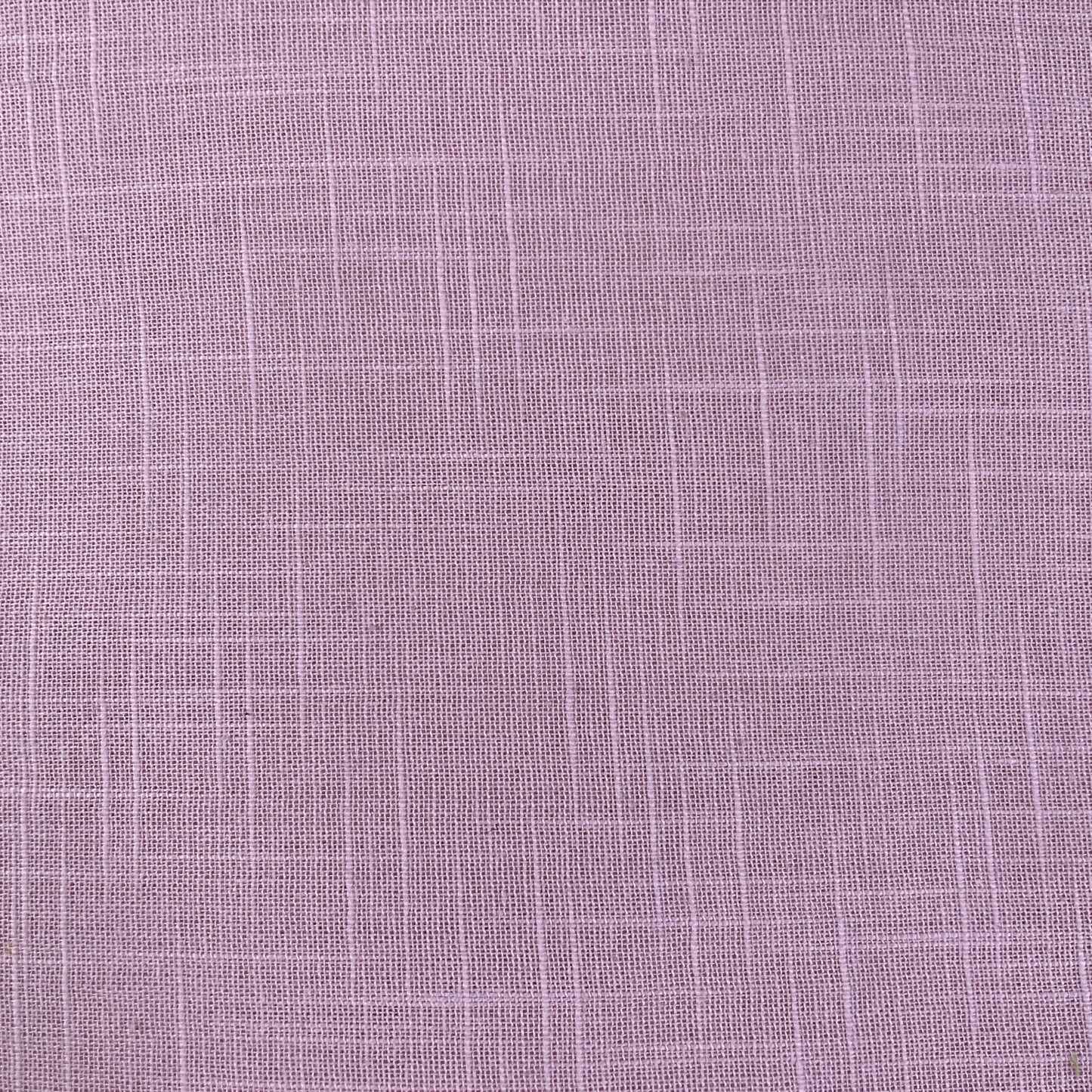 Exclusive Cotton Linen Slub Baby Pink Solid Fabric Fabric