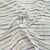 Beige & Multicolor Stripe Dobby Organza