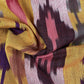 Exclusive Cotton Mustard Yellow Ikat Fabric