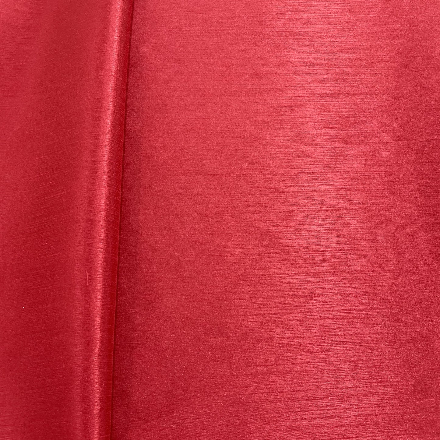 Red Solid Satin Fabric