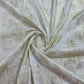 White With Golden Lurex Organza Jacquard Fabric