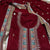 Premium Red Thread Sequence Embroidery Velvet Suit Set With Dupatta
