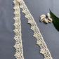 Cream Dyeable Cotton Lace - TradeUNO