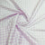 Pink & White Handblock Brocade Jacquard Fabric