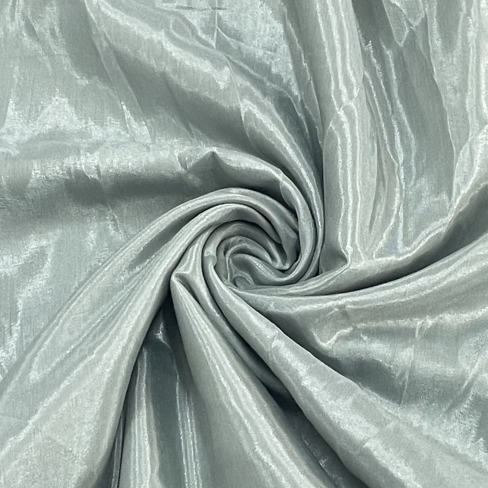 Dusky Sage Green Solid Shantoon Fabric