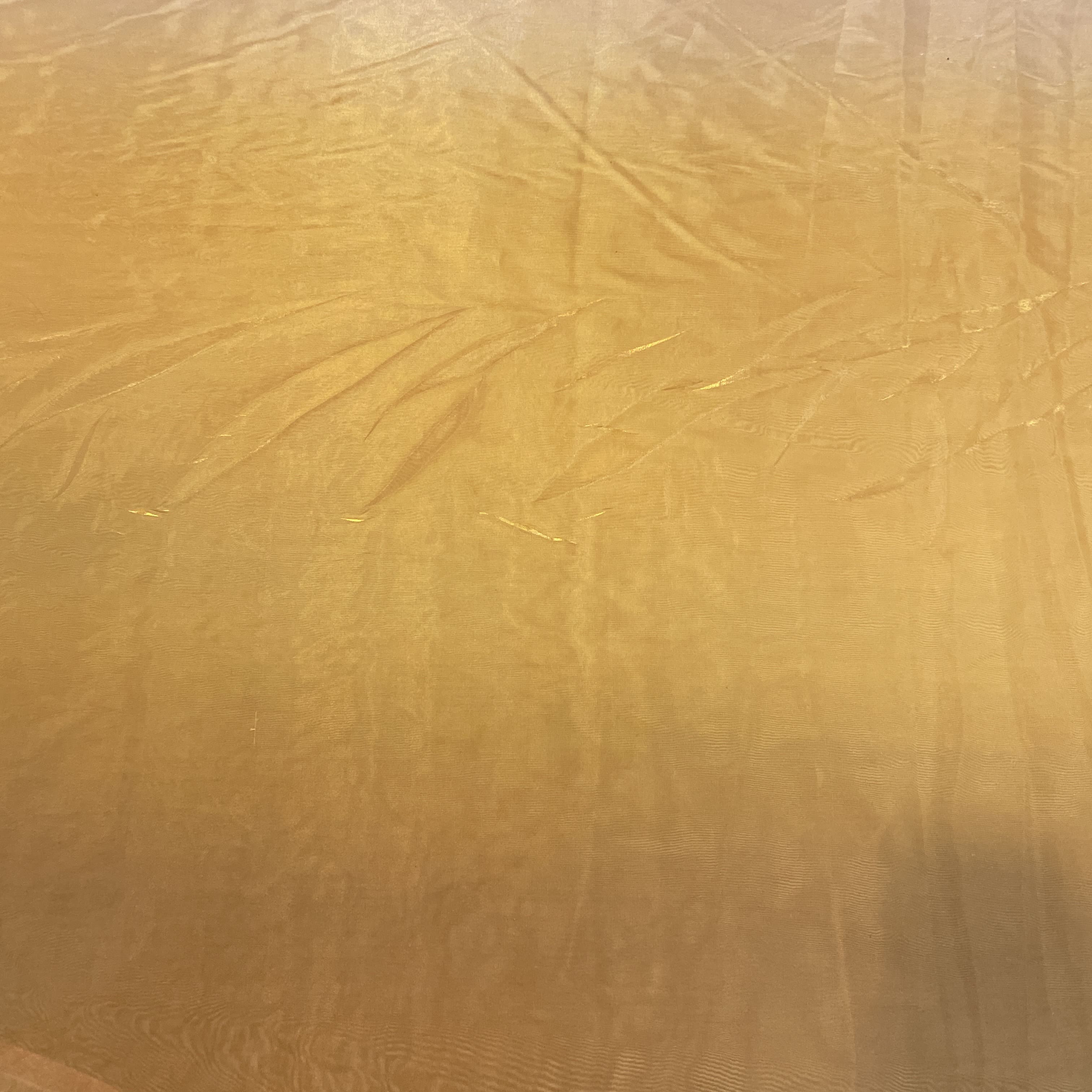 Exclusive Mustard Yellow Ombre Organza Fabric