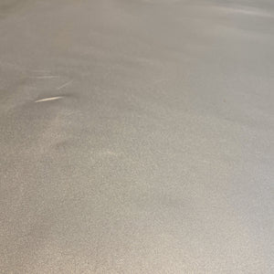 Exclusive Off White Glitter Sustainable Leather Fabric