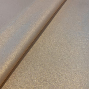 Exclusive Golden Glitter Sustainable Leather Fabric