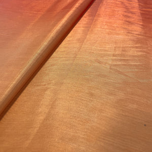 Exclusive Light Brown Ombre Organza Fabric