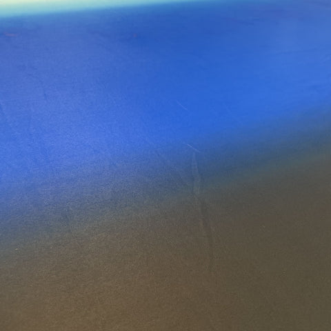 Exclusive Royal Blue Ombre Gucci Satin Fabric